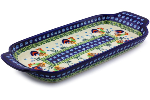 Tray with Handles 13"