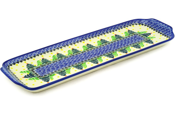 Platter with Handles 16"