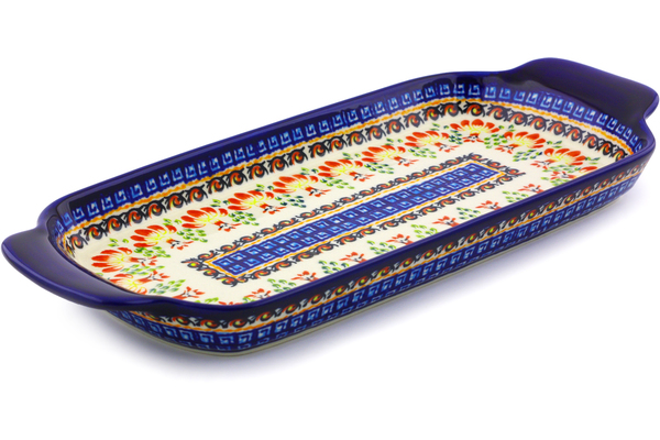 Tray with Handles 13"