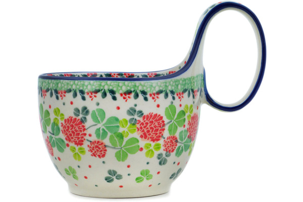 Bowl with Loop-Handle 6"