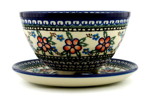 Colander with Plate 8"