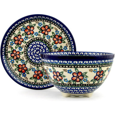 Colander with Plate 8"