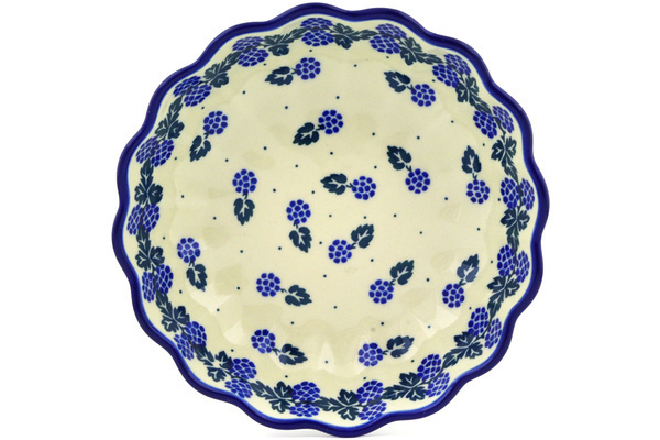 Scalloped Fluted Bowl 7"