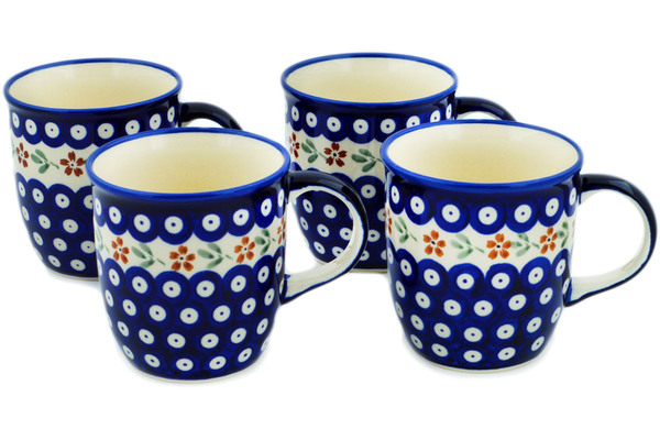Set of Four 12oz Mugs