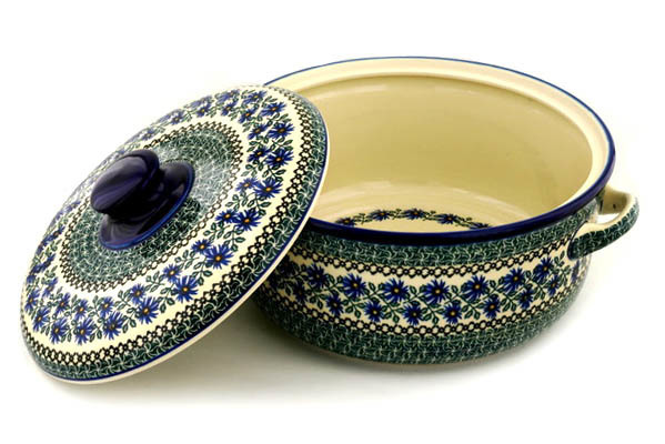 Baker with Cover with Handles 14"