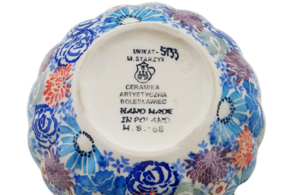 Scalloped Fluted Bowl 5"