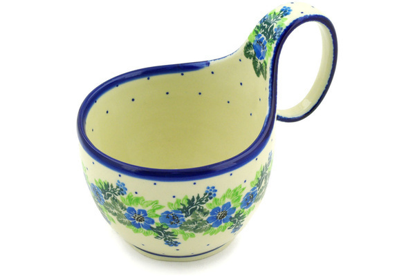 Bowl with Loop-Handle 6"