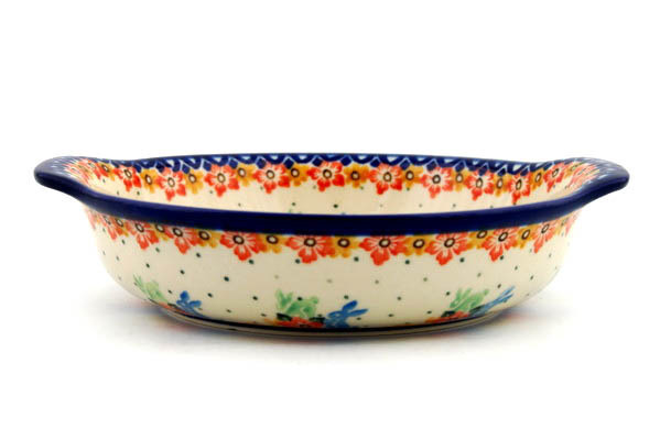 Round Baker with Handles 7"