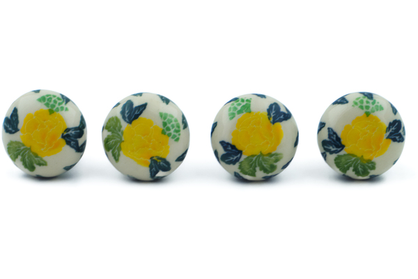 Set of 4 Drawer Pull Knobs 1-1/2 inch