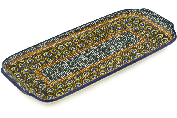 Platter with Handles 13"