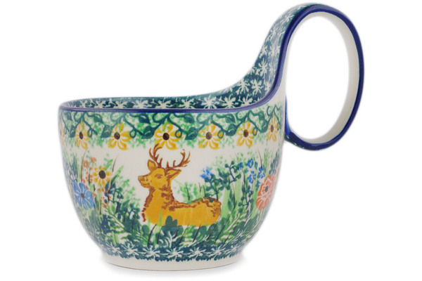 Bowl with Loop-Handle 6"