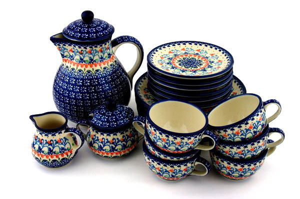 Tea or Coffee Set for Six 34 oz