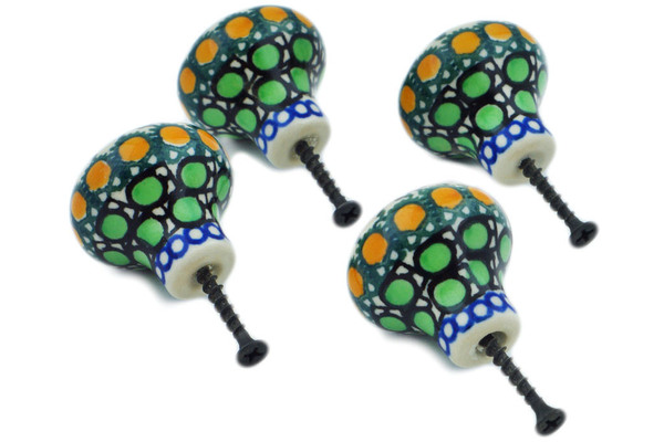 Set of 4 Drawer Pull Knobs 1-1/2 inch