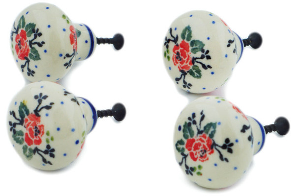 Set of 4 Drawer Pull Knobs 1-1/2 inch