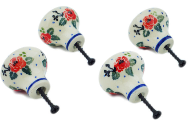 Set of 4 Drawer Pull Knobs 1-1/2 inch