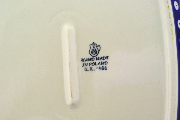 Oval Baker with Handles 14"