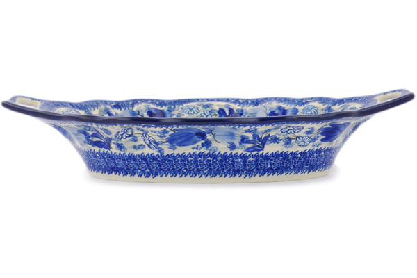 Platter with Handles 13"