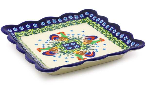 Scalloped Platter 6"