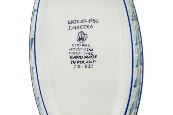 Oval Baker 8"