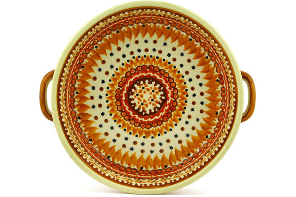 Round Baker with Handles 11"