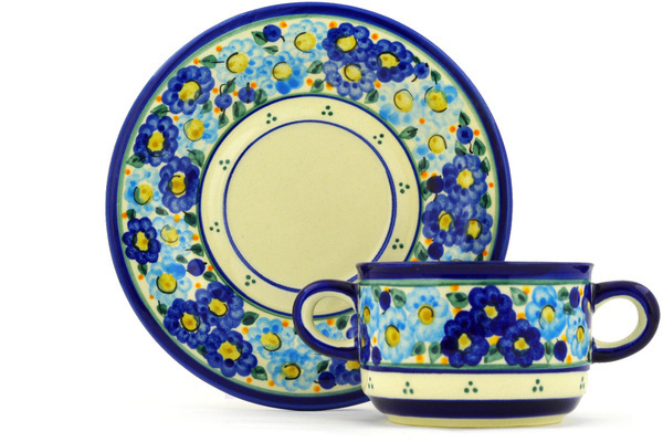 Bouillon Cup with Saucer 13 oz