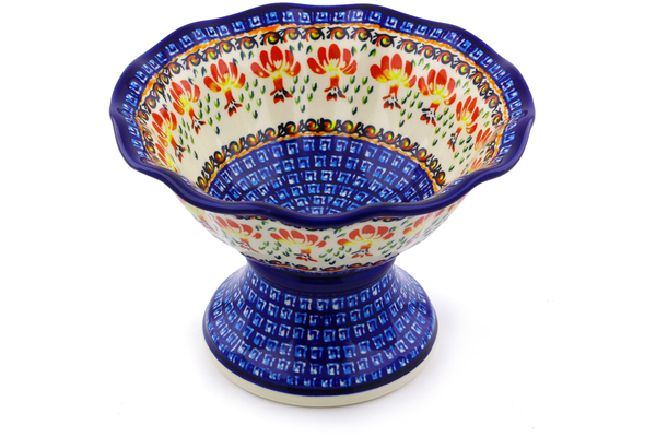 Bowl with Pedestal 8"