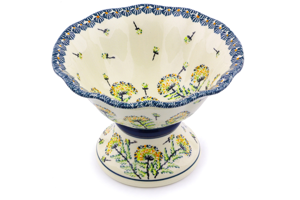 Bowl with Pedestal 8"