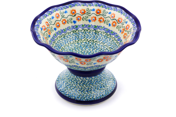 Bowl with Pedestal 8"