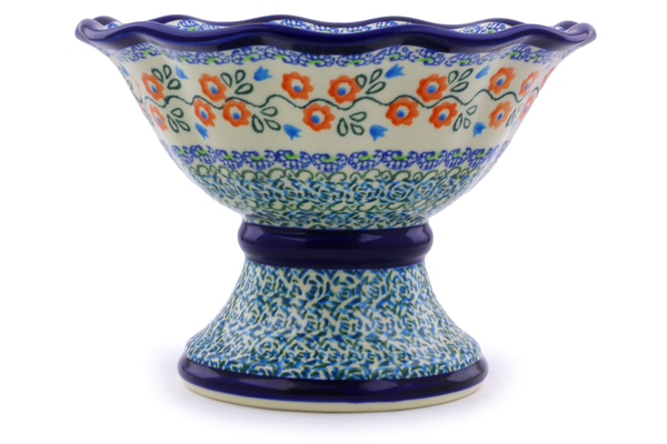 Bowl with Pedestal 8"