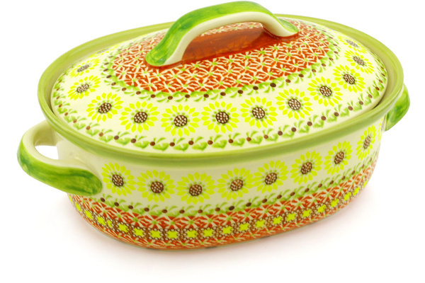 Baker with Cover 12"