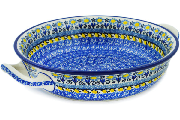 Round Baker with Handles 10"