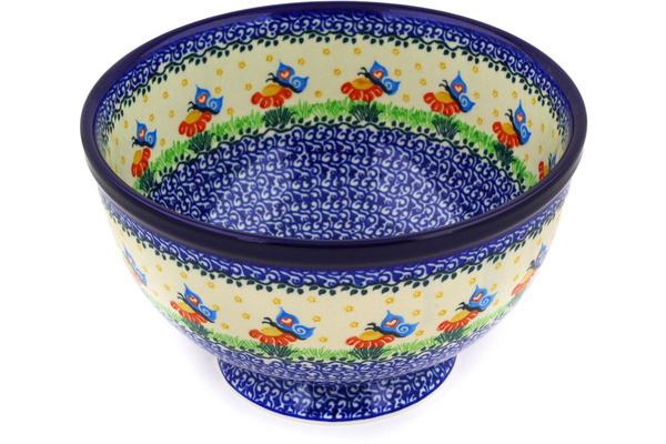 Bowl with Pedestal 9"