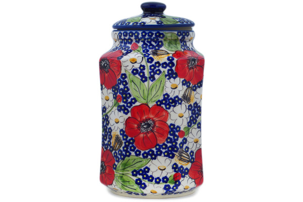 Jar with Lid 9"