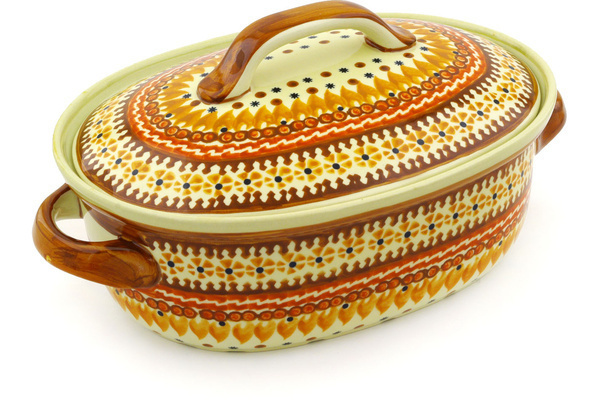 Baker with Cover 12"