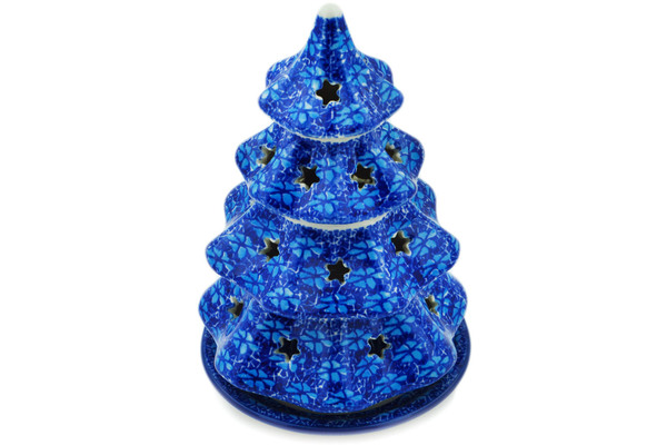 Christmas Tree Candle Holder 8"