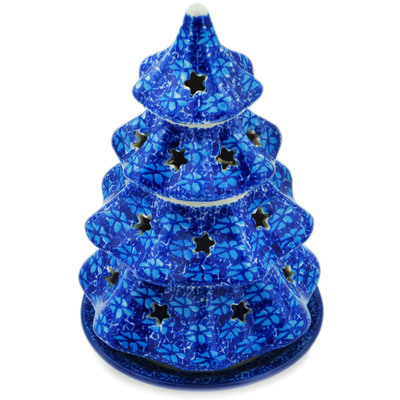 Christmas Tree Candle Holder 8"