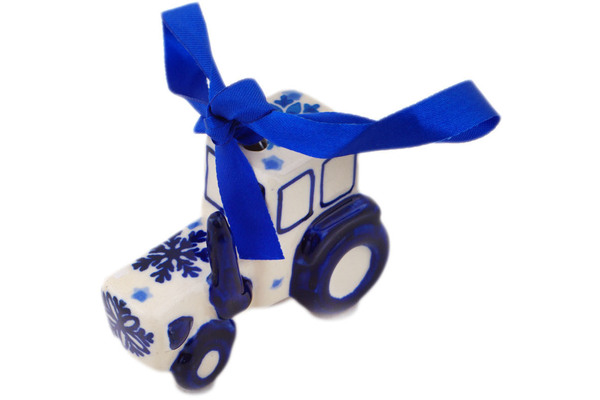 Tractor Ornament 3"