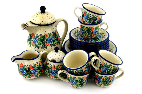 Tea or Coffee Set for Six 51 oz