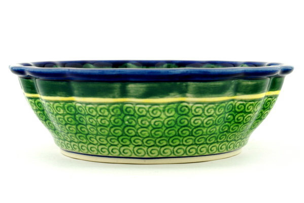 Fluted Bowl 8"