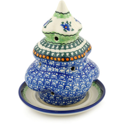 Christmas Tree Candle Holder 7"