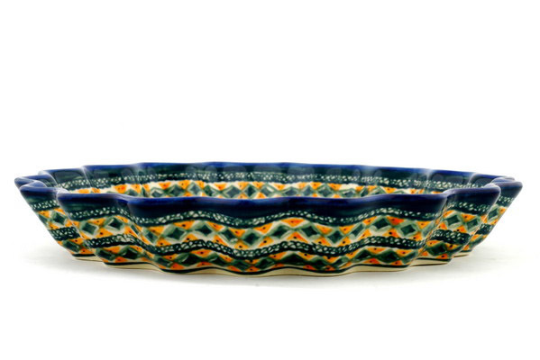 Fluted Pie Dish 10"