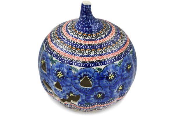 Jack O Lantern Candle Holder 9"