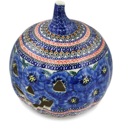 Jack O Lantern Candle Holder 9"