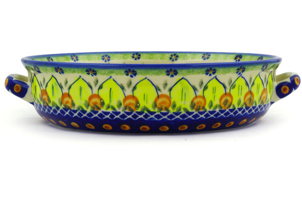 Round Baker with Handles 11"