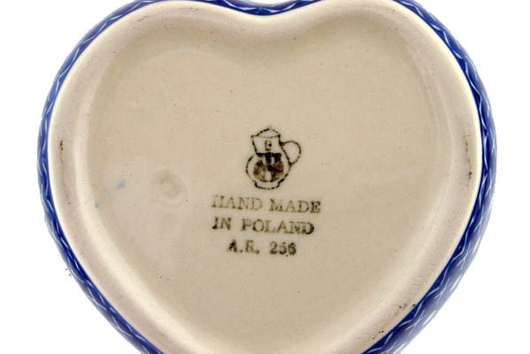Heart Shaped Jar 4"