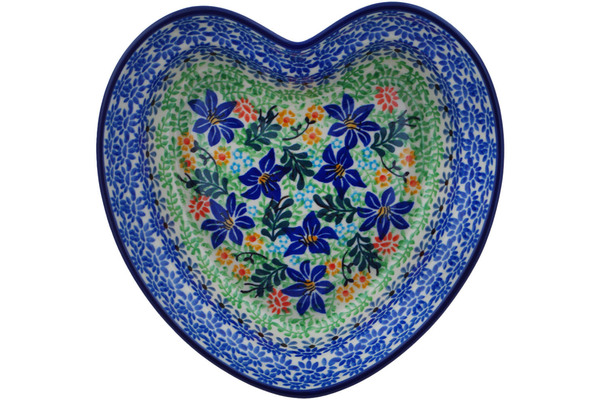 Heart Shaped Bowl 8"