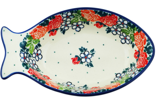 Fish Shaped Platter 6"