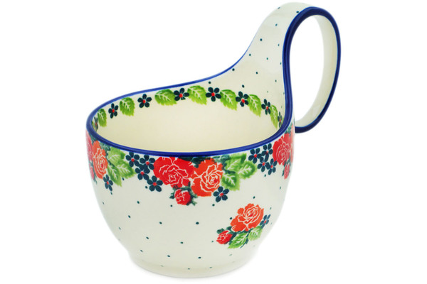 Bowl with Loop-Handle 6"