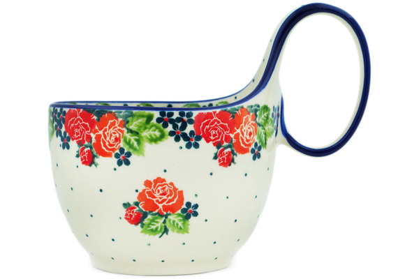 Bowl with Loop-Handle 6"