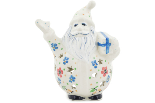 Santa Candle Holder 5"